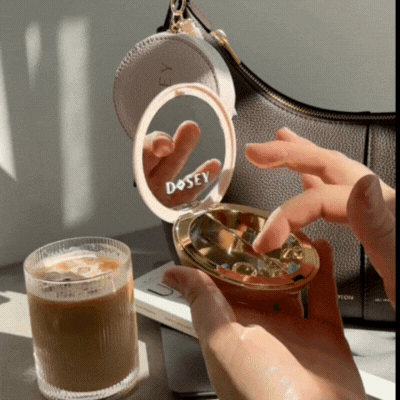 Pill Compact + Purse