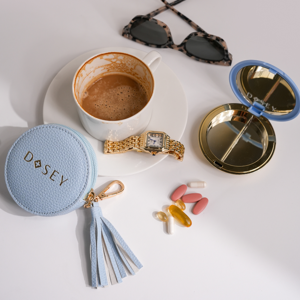 Pill Compact + Purse