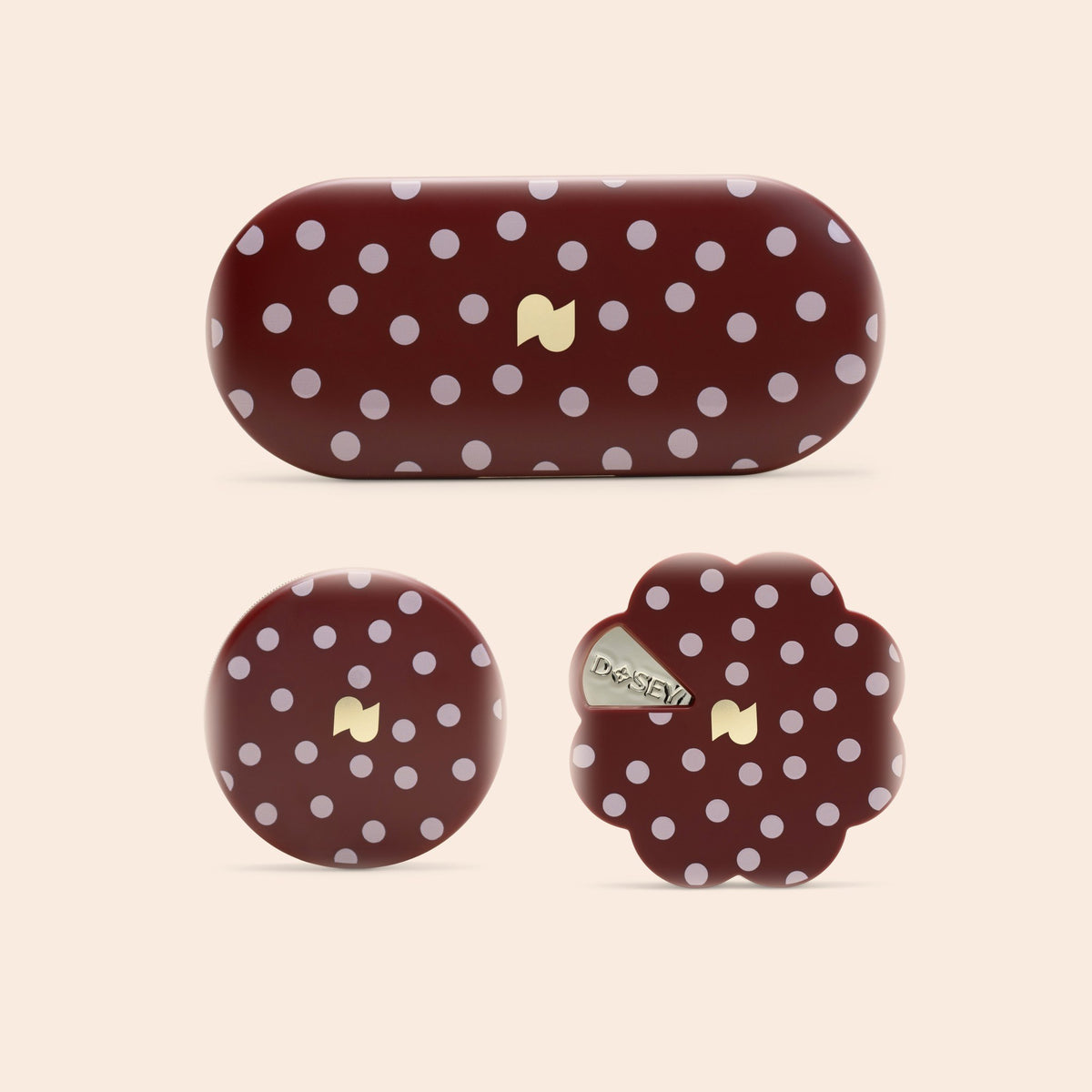 The Trio in Holiday Dot